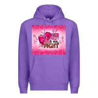 Purple Her fight is our fight Premium Hoodie - NancyCooperArtShop
