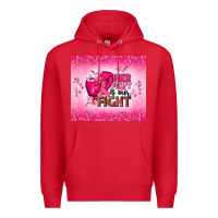 Red Her fight is our fight Premium Hoodie - NancyCooperArtShop