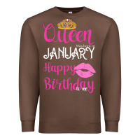 Chestnut Queen Was Born İn January Happy Birthday Premium Sweatshirt - Bettercallsaul