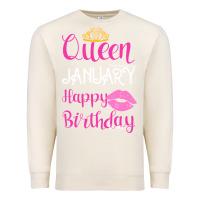 Sandshell Queen Was Born İn January Happy Birthday Premium Sweatshirt - Bettercallsaul