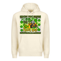 A Little Dirt Never Hurt St Patrick S Bulldozer Premium Hoodie | Teevron