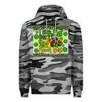 Slate Camo a little dirt never hurt st patrick s bulldozer Premium Hoodie - JahusDesignShop