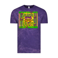 Cloud Purple mardi gras dude Vintage Tee - Artiststas