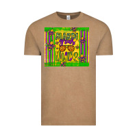 Vintage Coffee mardi gras dude Vintage Tee - Artiststas
