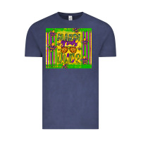 Vintage Denim mardi gras dude Vintage Tee - Artiststas