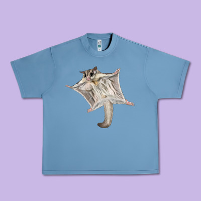 Sugar Glider Urban Heavy Tee Designed By Lillyallendesigns