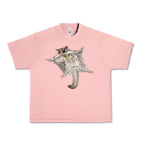 Salmon sugar glider Urban Heavy Tee - LillyAllenDesigns
