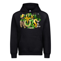 Black lucky nurse St. Patrick's Urban Hoodie - HowdyJamesFarm