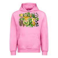 Fuchsia Pink lucky nurse St. Patrick's Urban Hoodie - HowdyJamesFarm
