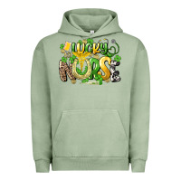 Pigment Oil Green lucky nurse St. Patrick's Urban Hoodie - HowdyJamesFarm