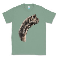 Sage brachiosaurus face Classic Tee - LillyAllenDesigns