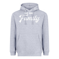 Heather Grey We Are Family (Family / Father / Mother / Children) Heavyweight Hoodie - Bettercallsaul
