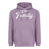 Lavender We Are Family (Family / Father / Mother / Children) Heavyweight Hoodie - Bettercallsaul