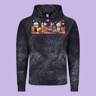 Teacher Fuel Coffee Cups Vintage Hoodie Designed By Jasminsmagicworld