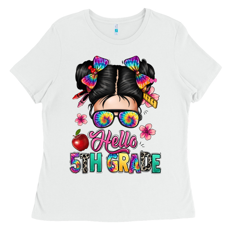 Hello Fifth Grade Ladies Tee by texasbilliewilder | Teevron