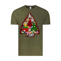 Vintage Olive arrowhead christmas trees Vintage Tee - AdoDesignShop
