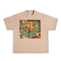 Burro faith cross Urban Heavy Tee - BarkalooDesign
