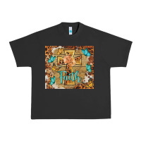 Pigment Black faith cross Urban Heavy Tee - BarkalooDesign