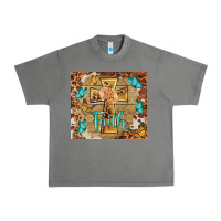 Tornado faith cross Urban Heavy Tee - BarkalooDesign