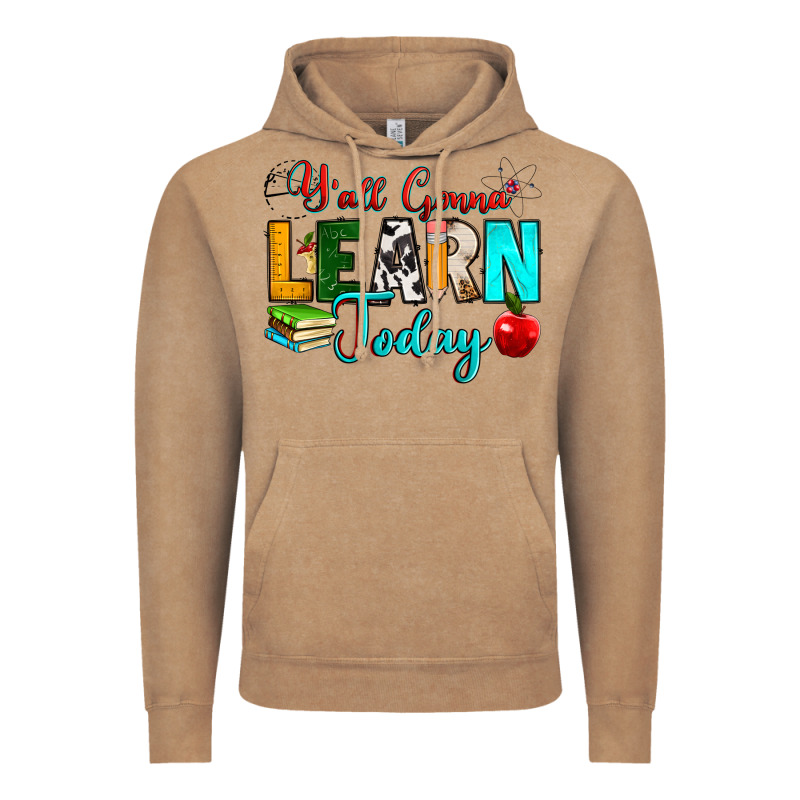 Y'all Gonna Learn Today Vintage Hoodie by RanaPortraitStore | Teevron
