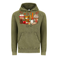 Vintage Olive teacher coffee cups Vintage Hoodie - Jasminsmagicworld