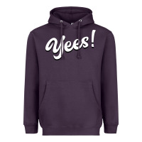 Plum YEES! Heavyweight Hoodie - Bettercallsaul