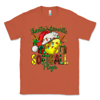 Copper Santa's Favorite Softball player Classic Tee - NancyCooperArtShop
