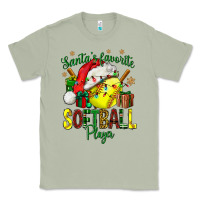 Matcha Santa's Favorite Softball player Classic Tee - NancyCooperArtShop