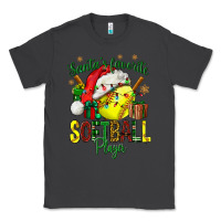 Smoke Santa's Favorite Softball player Classic Tee - NancyCooperArtShop
