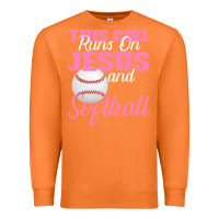 Carrot This Girl Jesus And Softball Premium Sweatshirt - Bettercallsaul