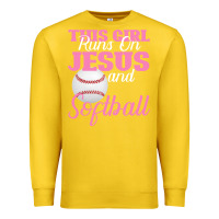 Lemon This Girl Jesus And Softball Premium Sweatshirt - Bettercallsaul