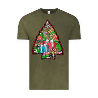 Vintage Olive arrowhead christmas gifts Vintage Tee - AdoDesignShop