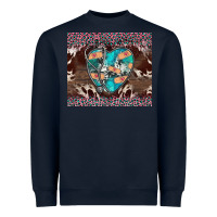 Western Nurse Stethoscope Pink Leopard Heavyweight Sweatshirt | Teevron