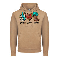 Vintage Coffee peace love rodeo Vintage Hoodie - JahusDesignShop