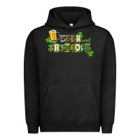 Pigment Black Beer and shamrock Urban Hoodie - CowGirlArtShop