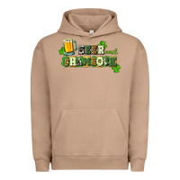 Pigment Burro Beer and shamrock Urban Hoodie - CowGirlArtShop