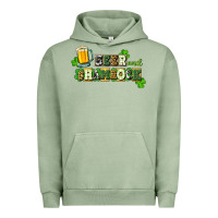 Pigment Oil Green Beer and shamrock Urban Hoodie - CowGirlArtShop