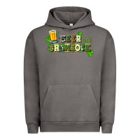 Pigment Tornado Beer and shamrock Urban Hoodie - CowGirlArtShop