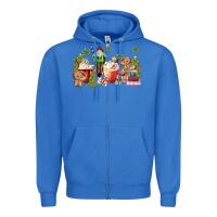True Royal gingerbread coffee Zipper Hoodie - MaliasSmallBusiness