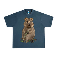 Midnight Navy Quokka Urban Heavy Tee - LillyAllenDesigns