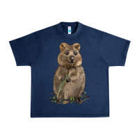 Navy Quokka Urban Heavy Tee - LillyAllenDesigns