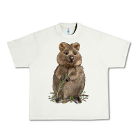 Pistachio Quokka Urban Heavy Tee - LillyAllenDesigns