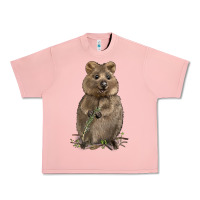 Salmon Quokka Urban Heavy Tee - LillyAllenDesigns