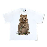 White Quokka Urban Heavy Tee - LillyAllenDesigns