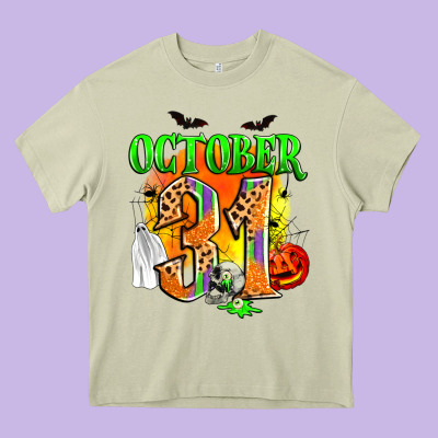October 31 Heavy Core Tee Designed By Zillion Design Studio