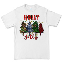 White holly jolly Christmas trees Premium Tee - RanaPortraitStore