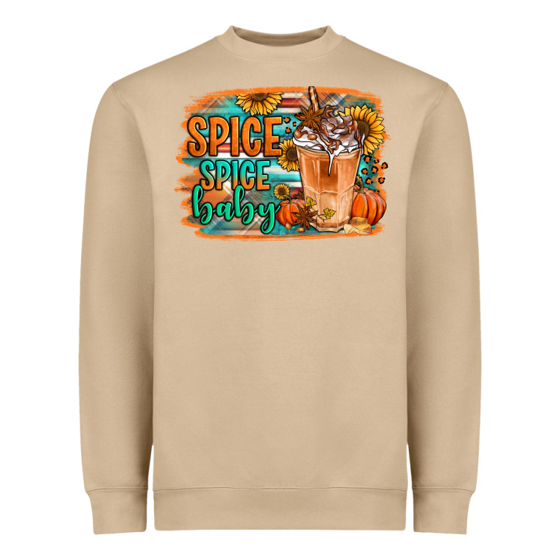 Spice Spice Baby Pumpkin Spice Latte Heavyweight Sweatshirt by Jasminsmagicworld | Teevron