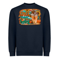 Navy spice spice baby pumpkin spice latte Heavyweight Sweatshirt - Jasminsmagicworld