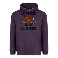Plum Leftovers Are For Quitters Heavyweight Hoodie - Bettercallsaul