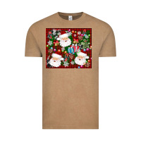 Vintage Coffee santa christmas Vintage Tee - AdoDesignShop